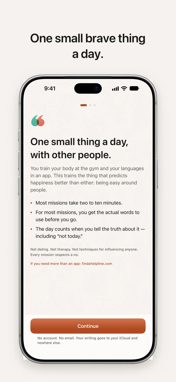 DayDare: one small brave thing a day