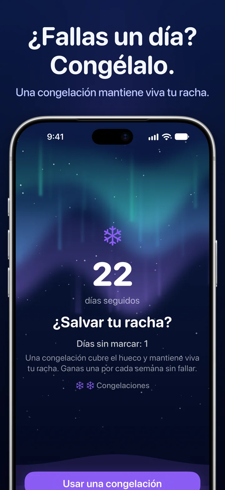 Ripply ofrece una congelación para salvar una racha de 22 días tras un día sin marcar