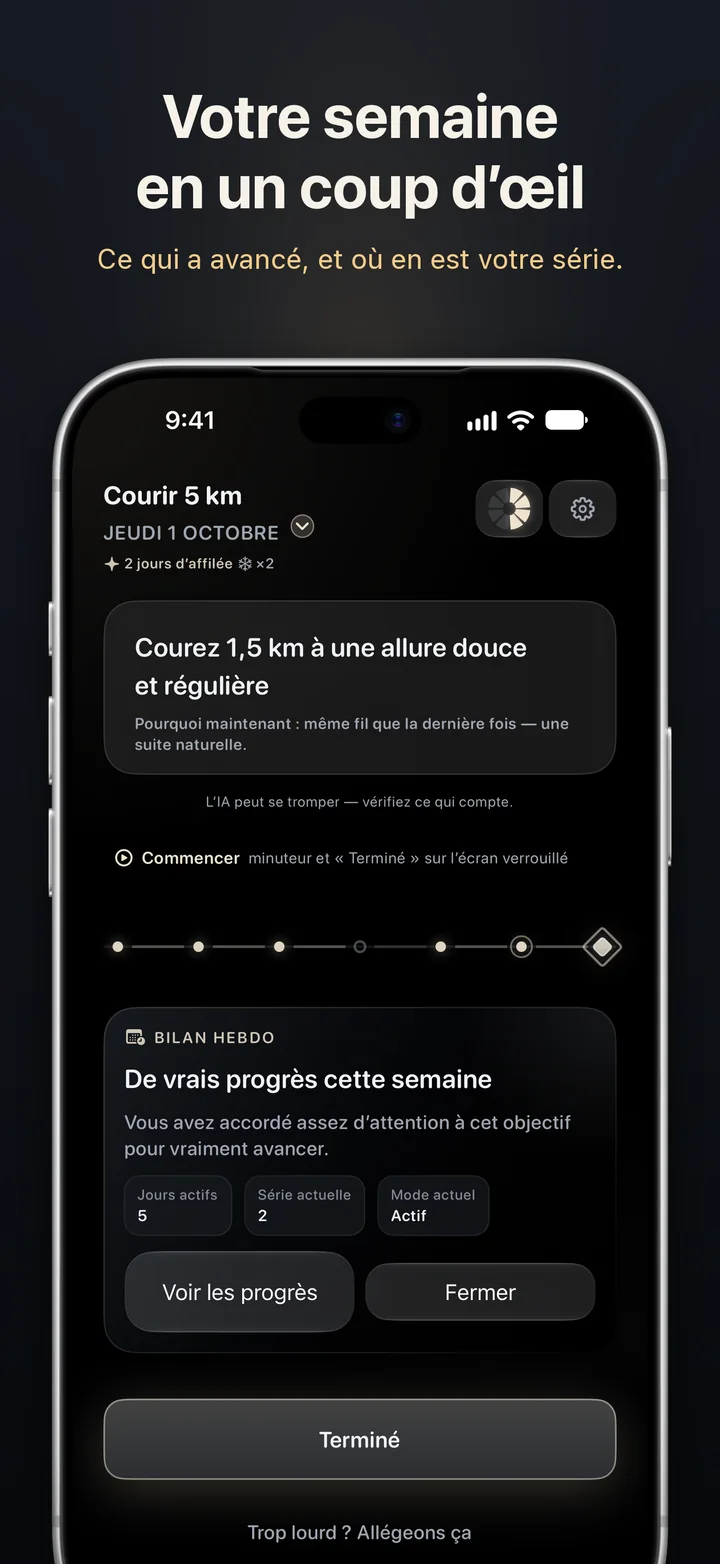Aimora : votre semaine d’un coup d’œil
