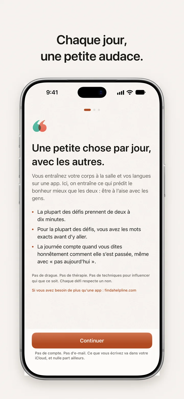 DayDare : un petit défi courageux par jour