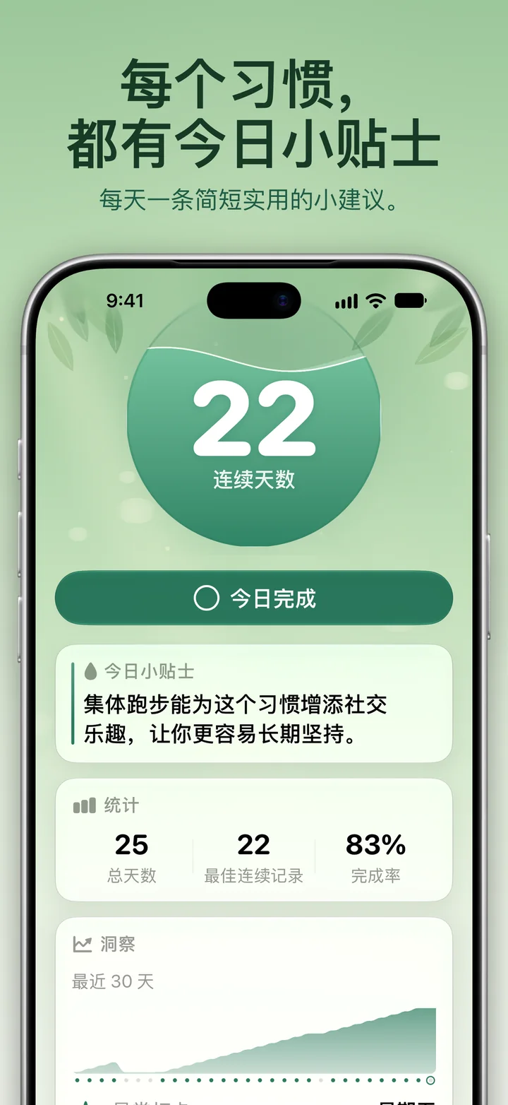 Ripply：为习惯准备的今日小贴士